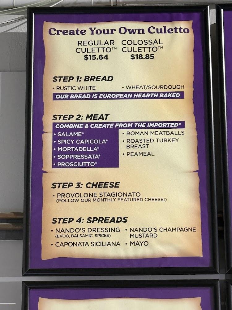 Da Nando Menu image 4